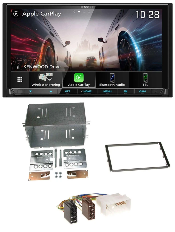 Kenwood MP3 2DIN USB DAB Bluetooth Autoradio für Kia Optima Magentis 05-10 - Bild 1 von 4