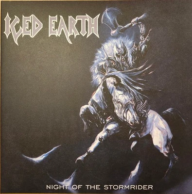 ICED EARTH "Night of The Stormrider" LP (Blue/Black Marble) - Image 1 of 2