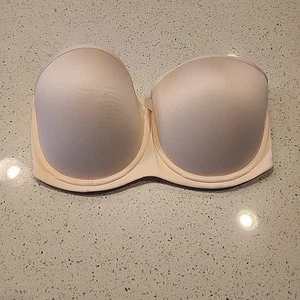 Third Love 34E 24/7 Classic Strapless Pink Underwire Lined *no Straps - Picture 1 of 4