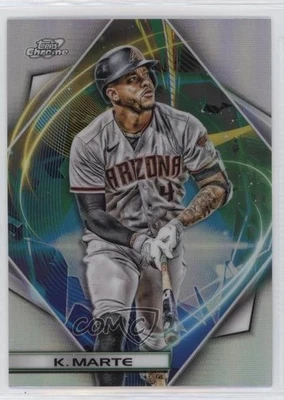 2022 Topps Cosmic Chrome Refractor Ketel Marte #68 - Image 1 of 2