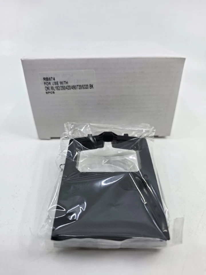 RB874 OKI Microline ML182 ML390 ML420 ML490 ML720 ML5320 Black Ribbon 6 Pack - Image 1 of 4