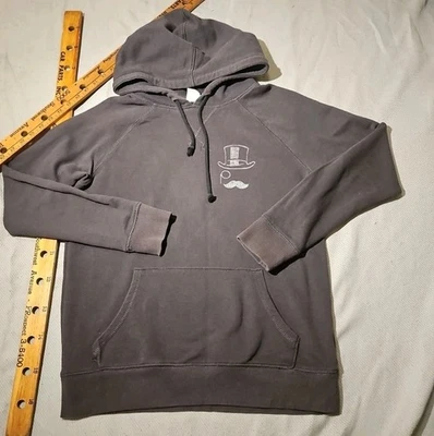 Sudadera con Capucha Comida Chatarra Para Hombres Mediana Negra Plantadores Mr Peanuts Raro Estampado Gráfico Informal Foto 1 de 4