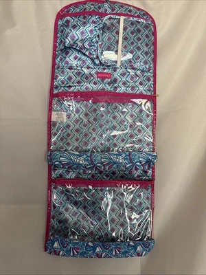 Organizador de viaje colgante Lilly Pulitzer Catch The Wave usado en excelente estado Foto 1 de 4