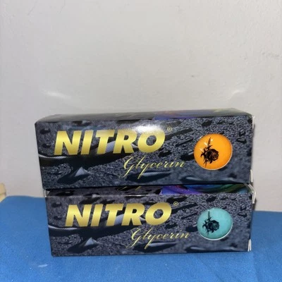 2~  3 in each pack Brand New Nitro Glycerine Golf Orange & Blue - Image 1 of 3
