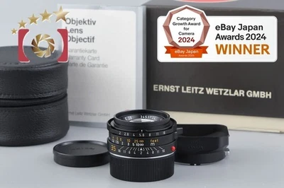 Leica SUMMICRON-M 35mm f/2 4th Black E39 11310 w/ Box [Muy bueno] - Imagen 1 de 4