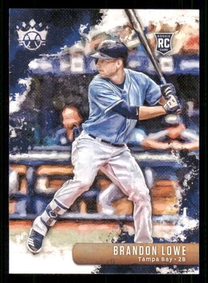 2019 Diamond Kings #35 Brandon Lowe RC - Image 1 of 2