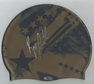 Ryan Lochte *USA OLYMPIC SWIMMER* Signed Speedo Swim Cap R2 COA GFA PROOF! - Picture 1 of 5