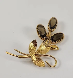 Klassische goldfarbene Brosche 2" schneller kostenloser Versand!! - Bild 1 von 3