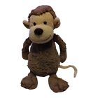 Jellycat London Bashful Monkey Brown Tan Plush Lovey Stuffed Animal Toy 12" Inch