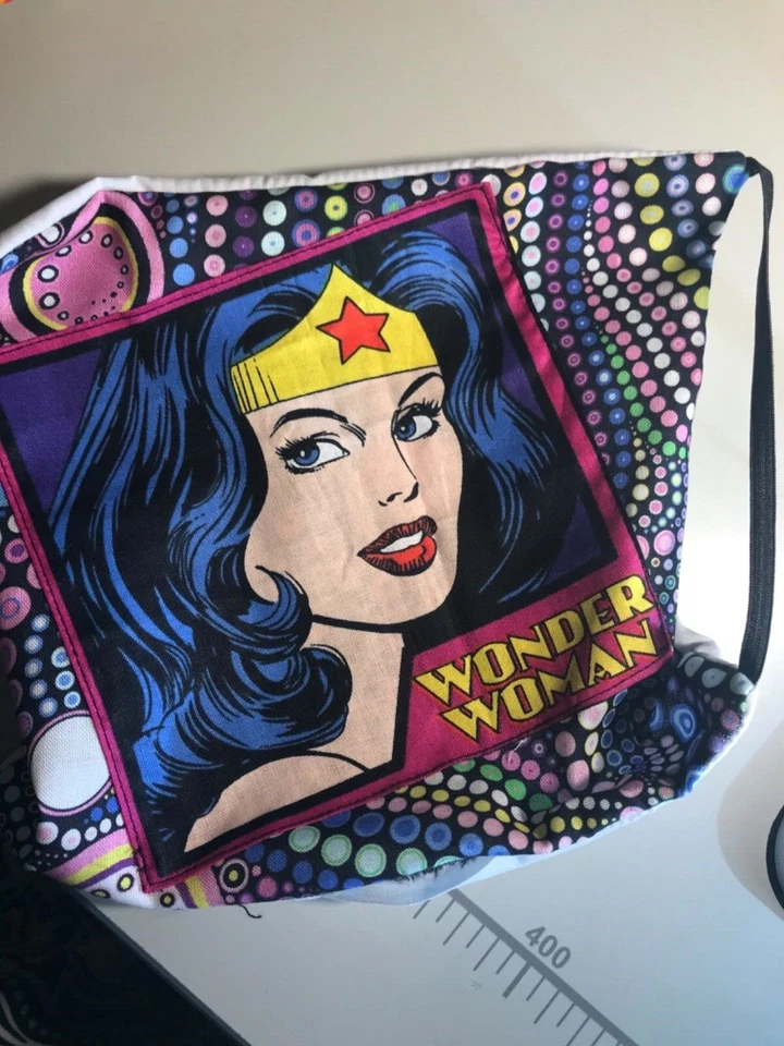  Mascarilla facial SUPER HÉROES. Reutilizable y lavable. Hecho en USA Foto 1 de 4