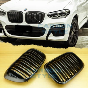 Parrilla para parrilla de capucha delantera tipo M negro mate para BMW X3 G01 X4 G02 2018-2020 - Imagen 1 de 9