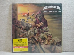 Helloween Walls of Jericho Edit Diff Tracks 1990 Korea LP W/In + Poster Sealed - Picture 1 of 5