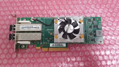 IBM QLogic QLE2662-LNVX 16G Dual Port Fibre Channel SAN Adapter 00Y3344 00Y3343 - Image 1 of 3