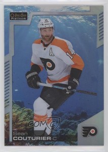 2020-21 O-Pee-Chee Platinum Aquamarine /499 Sean Couturier #64
