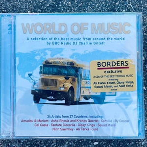 Various Artists : World of Music 2 x CDs Rhino 2006 DJ Charlie Gillett Sealed - Picture 1 of 2