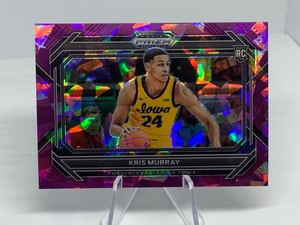 2023-24 Panini Prizm Draft Picks KRIS MURRAY Iowa RC VARIATION Purple Ice /149