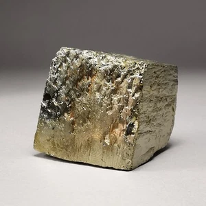 Cubo de pirita 48,9 g / Navajun, La Rioja, España / Muestra mineral de cristal en bruto - Imagen 1 de 11