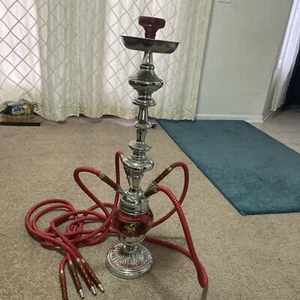 Hookah Shisha Hookah With 4 Hoses - Picture 1 of 6