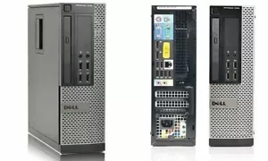 Dell Quad Core i5 Desktop Computer PC Windows 10 Pro Optiplex WiFI Warranty - Picture 1 of 11