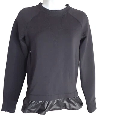 Pullover espaciador IVIVVA LULULEMON negro Star Gazer talla 12 manga larga protector contra erupciones Foto 1 de 4