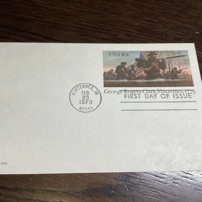 Scott#UX78 Postal Card-First Day Of Issue-10¢ George R. Clark-1979 - Image 1 of 2