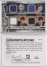 2013-14 ITG Lord Stanley's Mug Cup Rivals Silver /40 Bill Ranford Jari Kurri HOF