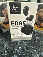 KitSound Edge 20 True Wireless Bluetooth In Ear Headphones Call Handling Black
