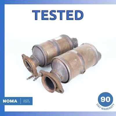 Juego de tubo de escape lateral izquierdo y derecho Jaguar X351 XJ XJR 13-19 OEM Foto 1 de 4