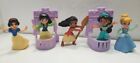 Disney Princesses Mcdonald's Happy Meal Toys Lot Of 5