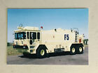 Philadelphia PA Int'l Airport F5 Oshkosh CFR Fire Apparatus Print A20
