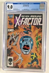 X-FACTOR (1986) #6 CGC 9.0 EN MUY BUEN ESTADO/NM 1a aparición completa de apocalypse en sabah nur - Imagen 1 de 2