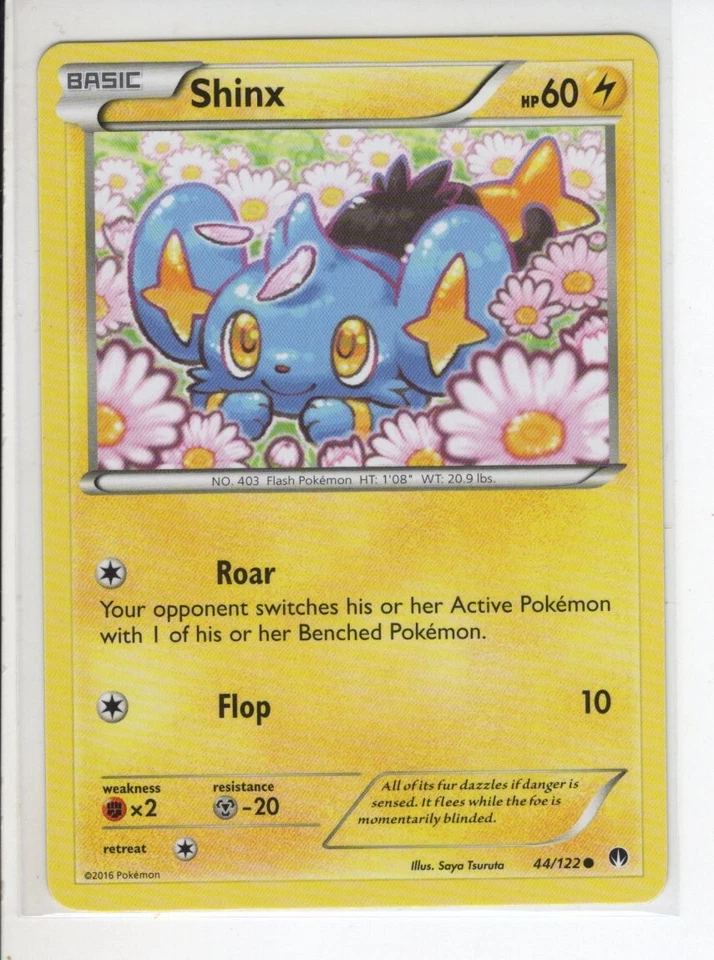 SHINX BREAKPOINT SET POKEMON CARD 44/122 VG - Image 1 of 1