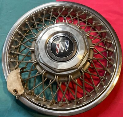 1986 1987 1988 1989 Buick Skyhawk Skylark Somerset 13" tapacubos de alambre cubierta de rueda 1 Foto 1 de 4