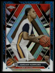 2023-24 Topps Chrome #63 Jordan Hawkins - Picture 1 of 2