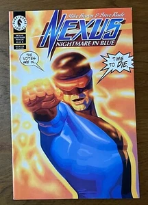 Cómics Nexus Nightmare in Blue #4 Dark Horse Edad de Bronce Steve Rude M Baron en muy buen estado - Imagen 1 de 3