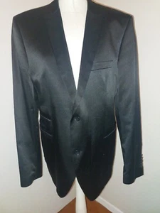 Festliche Sakko von Marc Stanford Gr. 54 Slim Fit Stretch Schwarz Baumw Neu - Bild 1 von 9