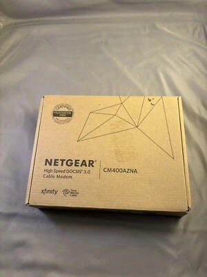 NETGEAR High Speed DOCSIS 3.0 Cable Modem CM400-1AZNAS - Image 1 of 4