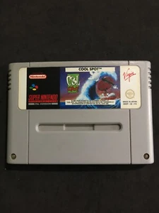 COOL SPOT SUPER NINTENDO SNES USATO PAL ITA SOLO CASSETTA - Imagen 1 de 3
