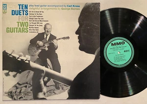 CARL KRESS & GEORGE BARNES Ten Duets for Two Guitars MMO LP  includes BOOKLET - Picture 1 of 4