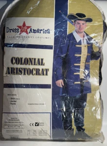 Dress Up America Men's Colonial Aristocrat Costume, Adult Small, Halloween - Picture 1 of 2