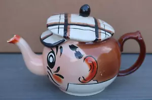 (794) Vintage Wade Andy Capp Scottish Golf Handpainted Teapot Free P&P in UK - Picture 1 of 9
