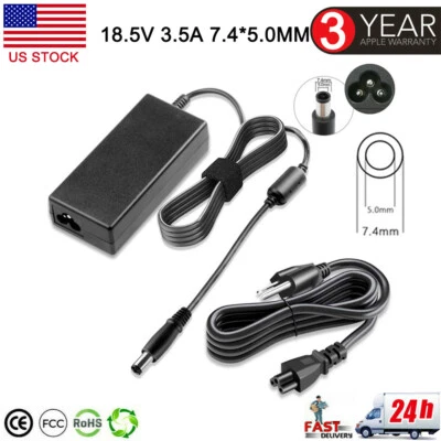 65W Netzteil Ladegerät für HP Compaq 6535b 6710b 6715b 6720t 6730b 6730s 6820s - Bild 1 von 4