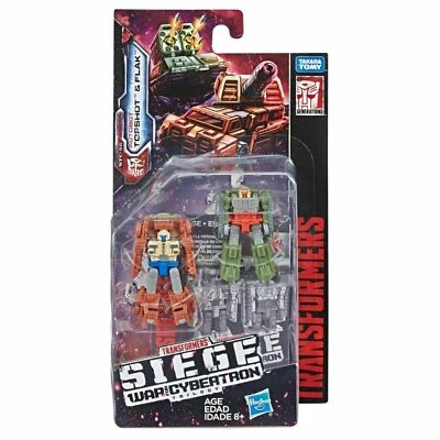 Transformers War for Cybertron Top Shot & Flak Siege Micromasters WFC-S6 NIB - Image 1 of 3