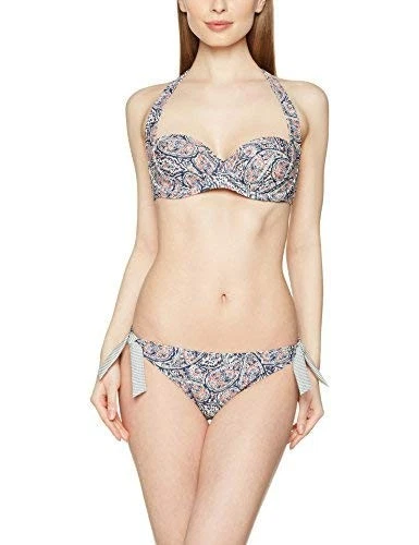 ESPRIT Bodywear Damen Badeanzug Schwimmanzug Bikini-Set, Blau, 42 Cup C - Bild 1 von 1