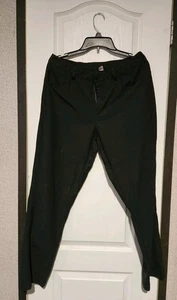 Quiksilver Slim Fit Hose 32 erweiterbarer Bund schwarz Stretch Tech gewebt  - Bild 1 von 9