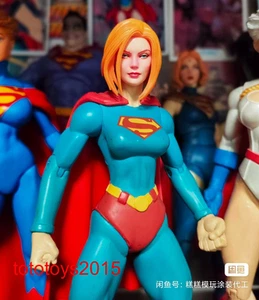Cabeza de belleza esculpida para figura de acción de 12"" 6"" 3,75"" 1:18 Super Girl 1:6 1:12 - Imagen 1 de 4