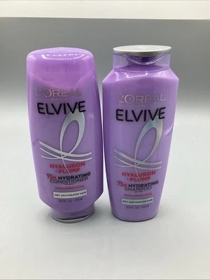 2 L'Oreal Paris Elvive Volume Filler Thickening Shampoo + Conditioner 12.6 oz ea - Image 1 of 4
