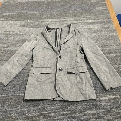 Jaqueta J Crew Blazer Masculina 12 Cinza Crewcuts Ludlow Algodão Não Estruturado Casaco Esportivo - Imagem 1 de 4