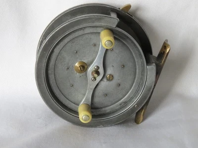 CARRETE DE SILEX RESISTENTE DE 3 1/2" RARO CON CONTROL DE LLANTA 1897-98 Foto 1 de 4