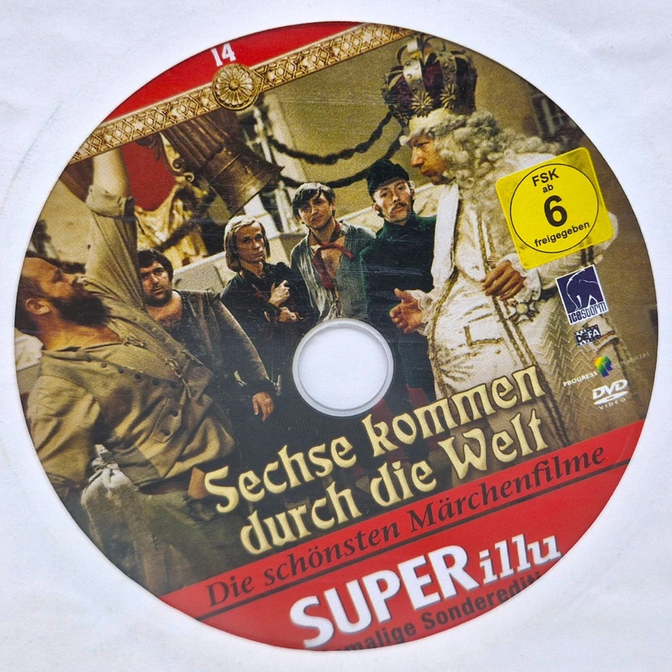 Sechse Kommen durch die Welt DVD SuperIllu DDR DEFA Kinder Kino Kult Sonderedit - Bild 1 von 1